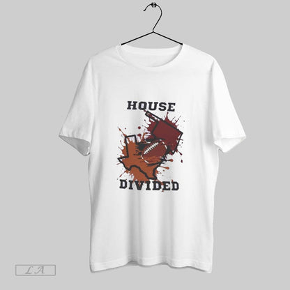 Original House Divided Texas Vs Oklahoma Rivalry 2025 Tee Classic Art