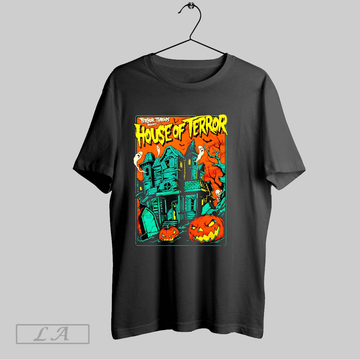 Original House Terror Pumpkin Halloween Tee Classic Look
