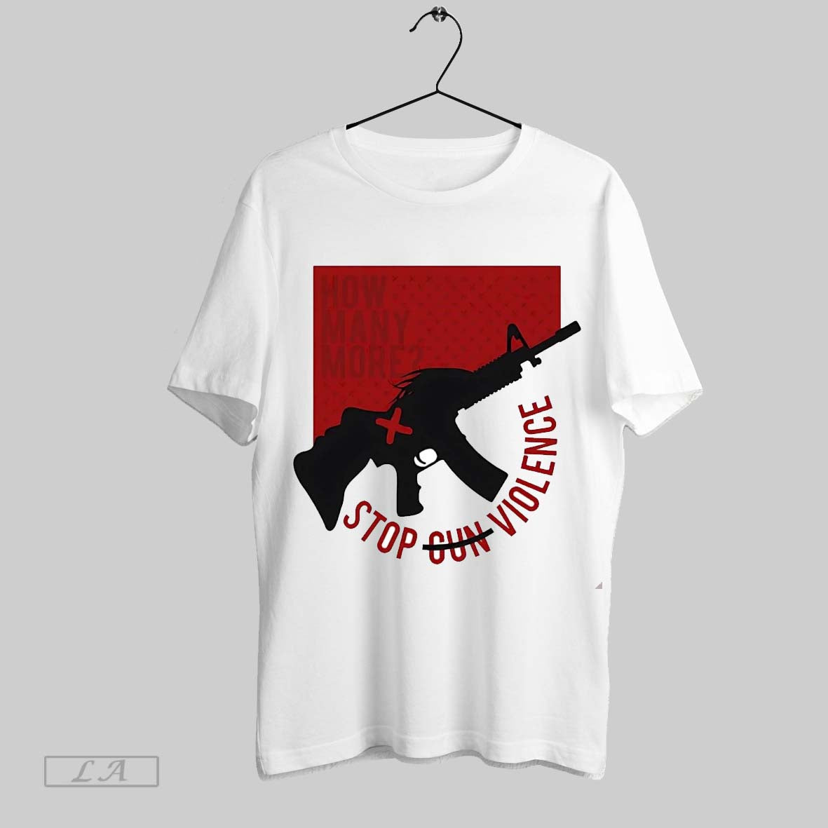 Original How Many More Stop Gun Violence TShirt Authentic Design