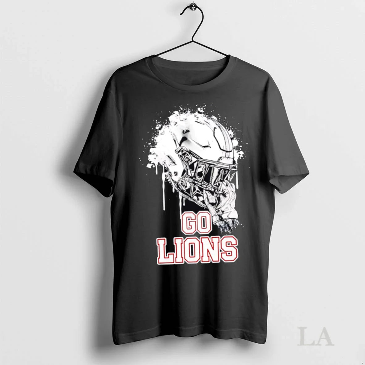 Original Hubbertville Football Lions Go Lions Helmet Shirt Classic
