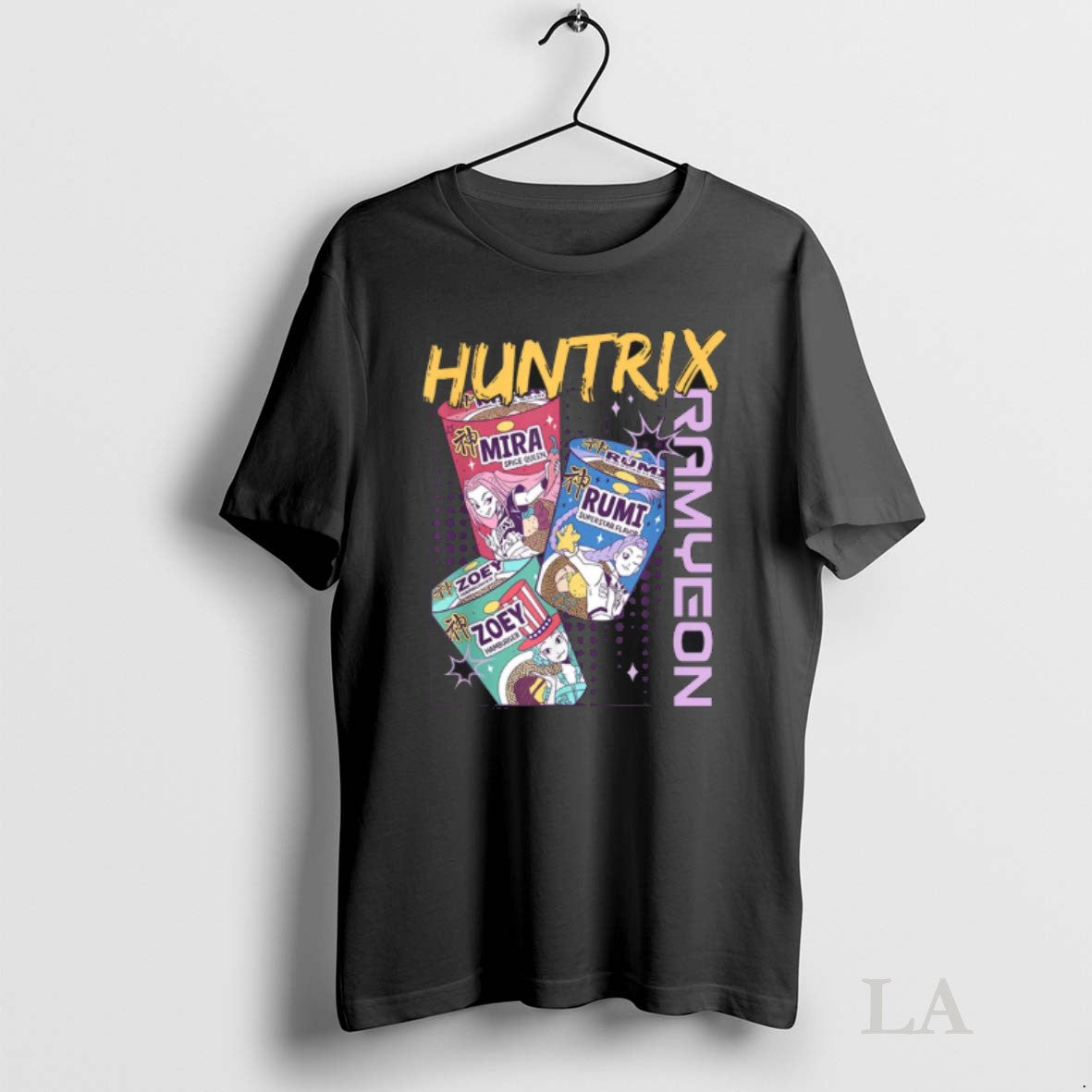 Original Huntrix Ramyeon Instant Noodle Full Color Shirt Designer