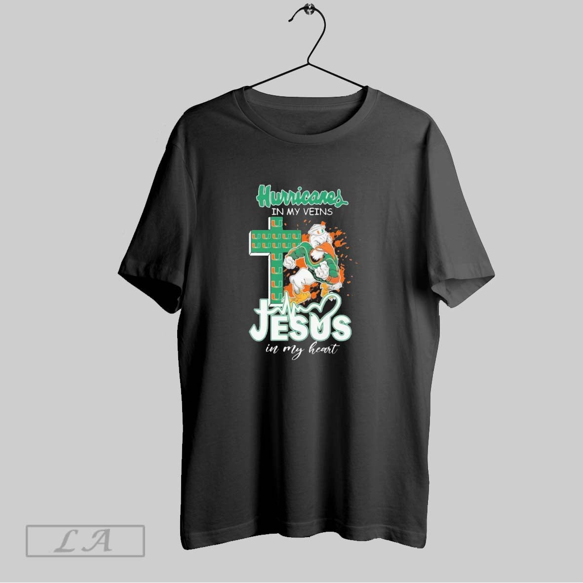 Original Hurricanes My Veins Jesus My Heart Shirt Vintage Outfit