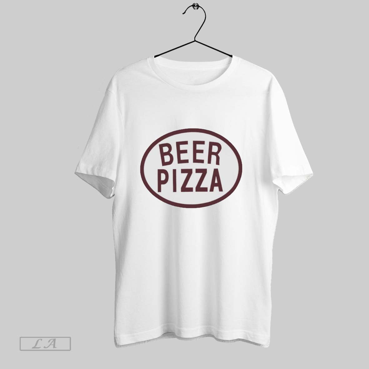 Original Hyunjin Beer Pizza Tee Retro Gift