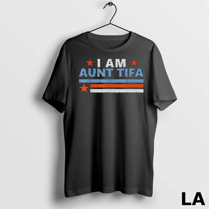 Original I Am Aunt Tifa Long Sleve TShirt Vintage Merch