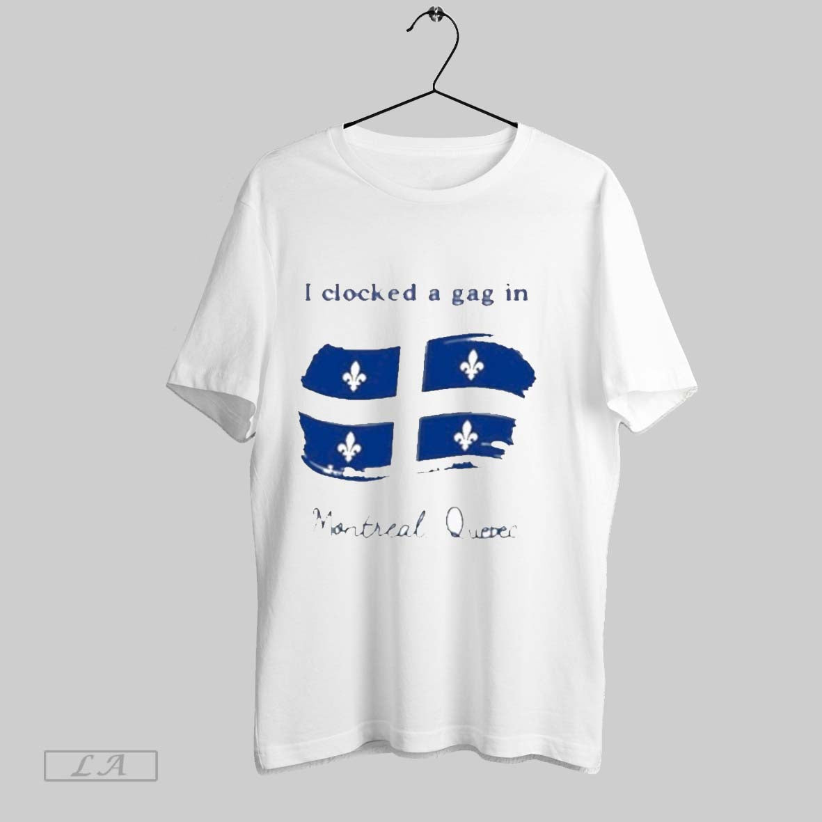 Original I Clocked Gag Montreal Quebec Tank Top Elegant Collection