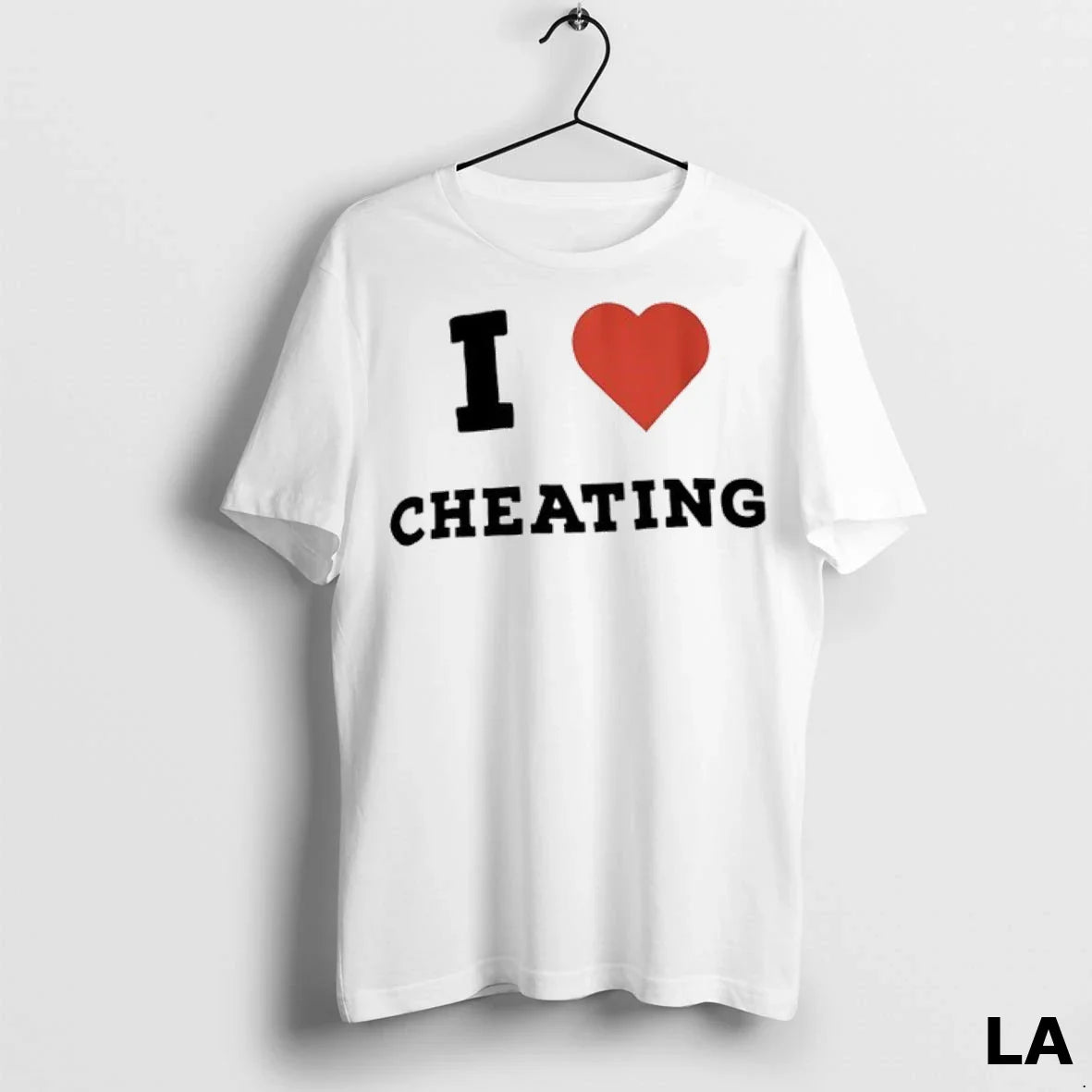 Original I Love Cheating Heart Ladies Tee Exclusive Apparel