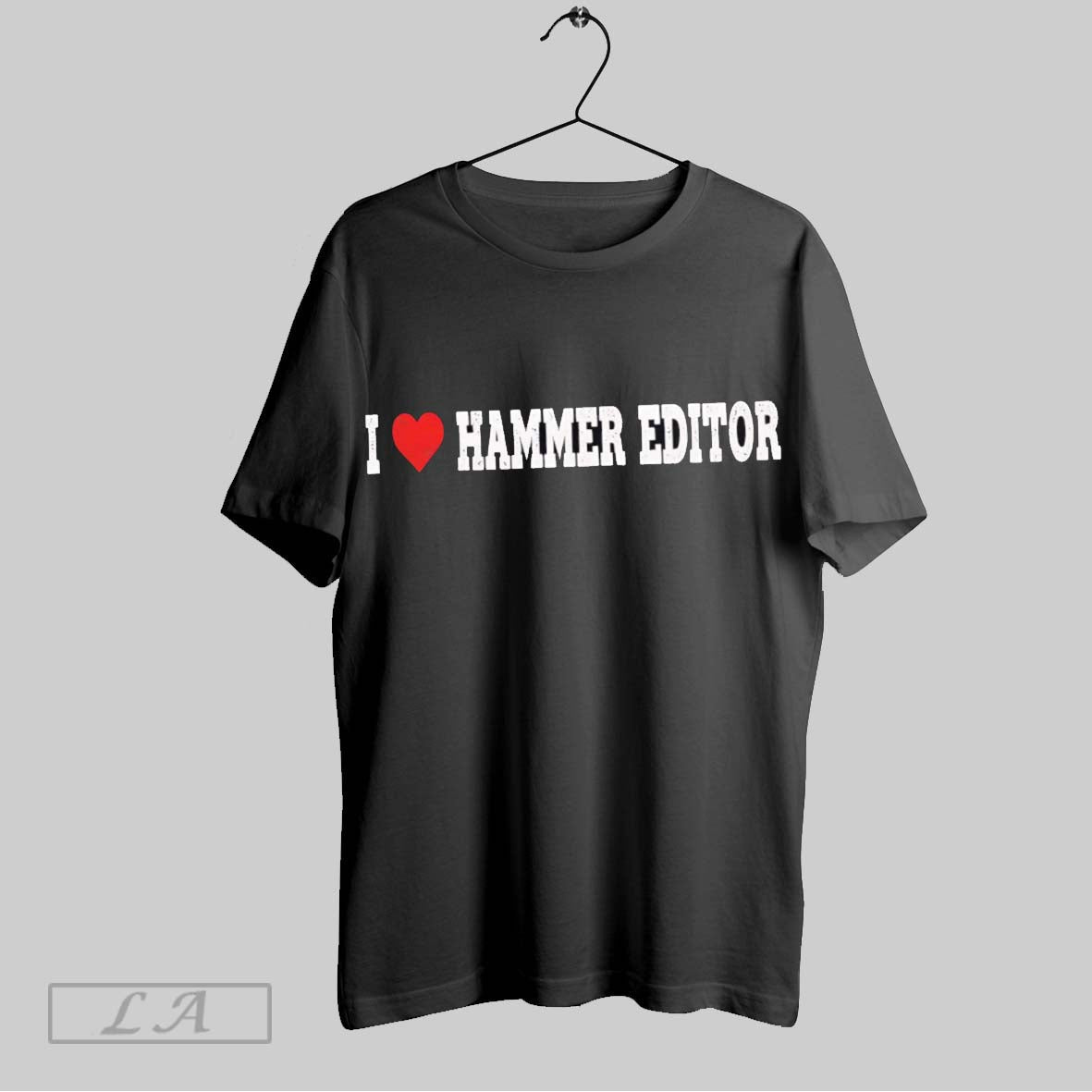 Original I Love Hammer Editor Tank Top Premium Design