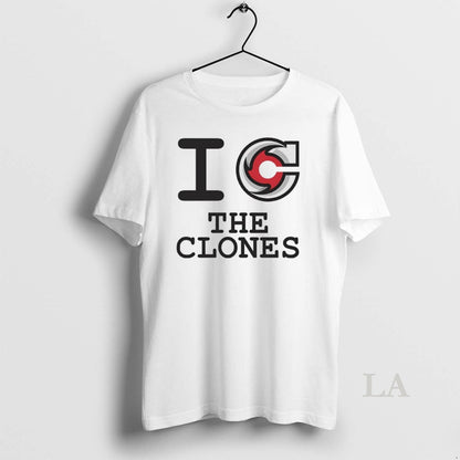 Original I Love Clones Cincinnati Cyclones Hockey Tee Stylish Style