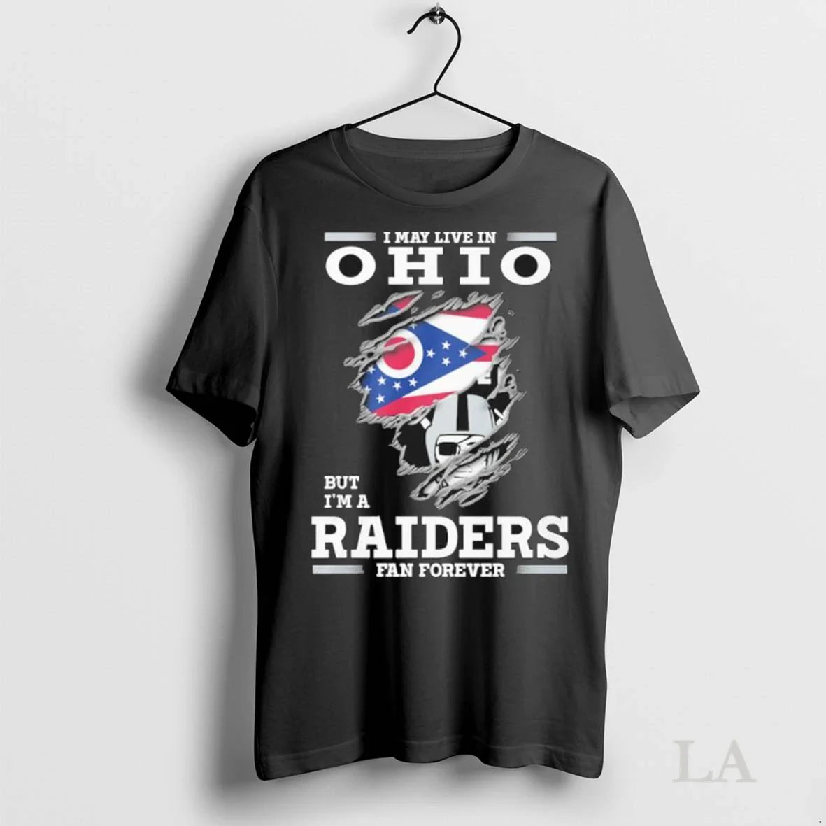 Original I May Live Ohio But Im Las Vegas Raiders Forever Tank Top