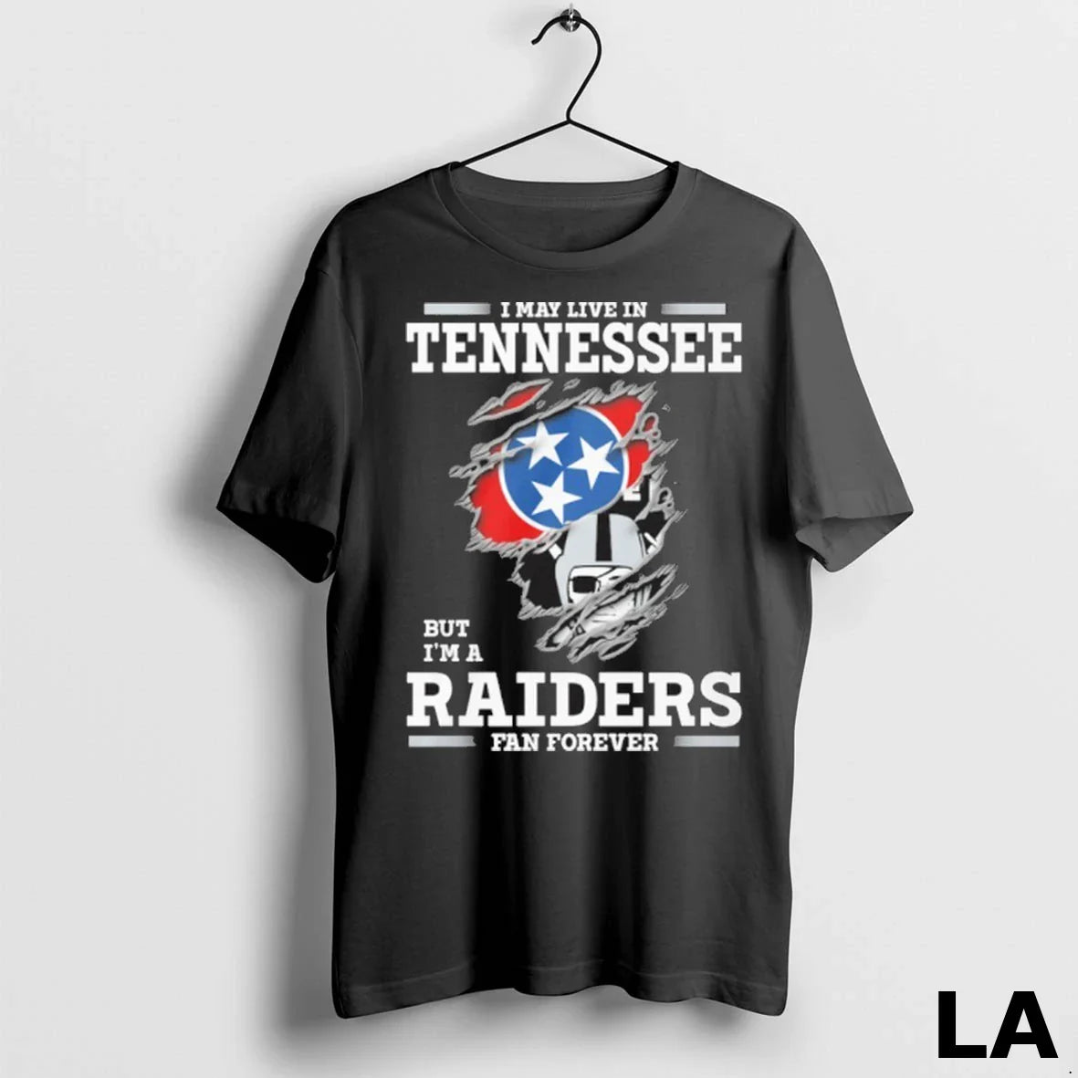 Original I May Live Tennessee But Im Las Vegas Raiders Forever TShirt