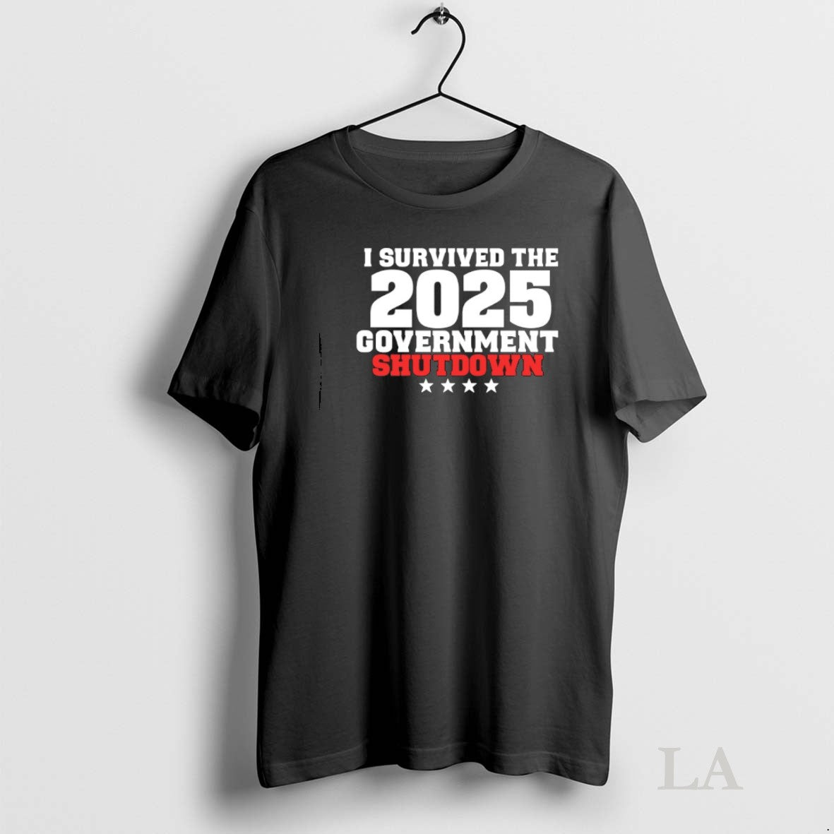 Original I Survived Government Shutdown 2025 Hirt Hoodie Modern Design