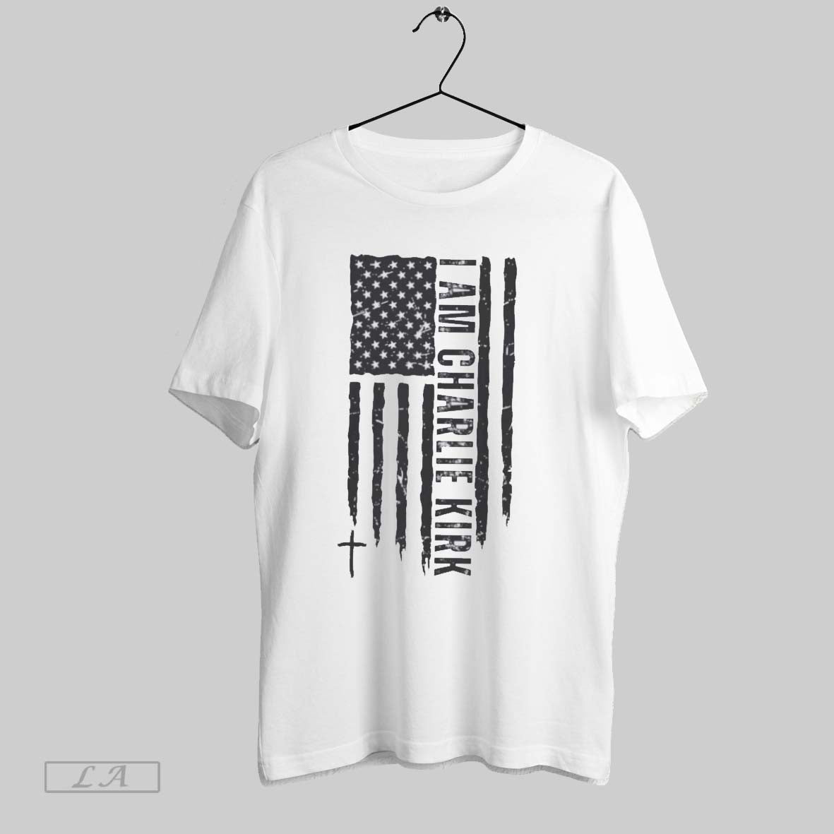 Original I Am Charlie Kirk Usa Flag Tee Premium Collection