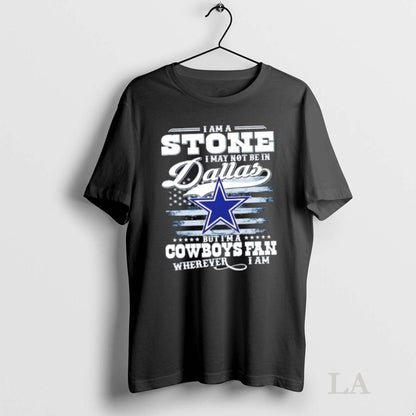 Original I Am Stone I May Not Be Dallas But Im Cowboys Tank Top