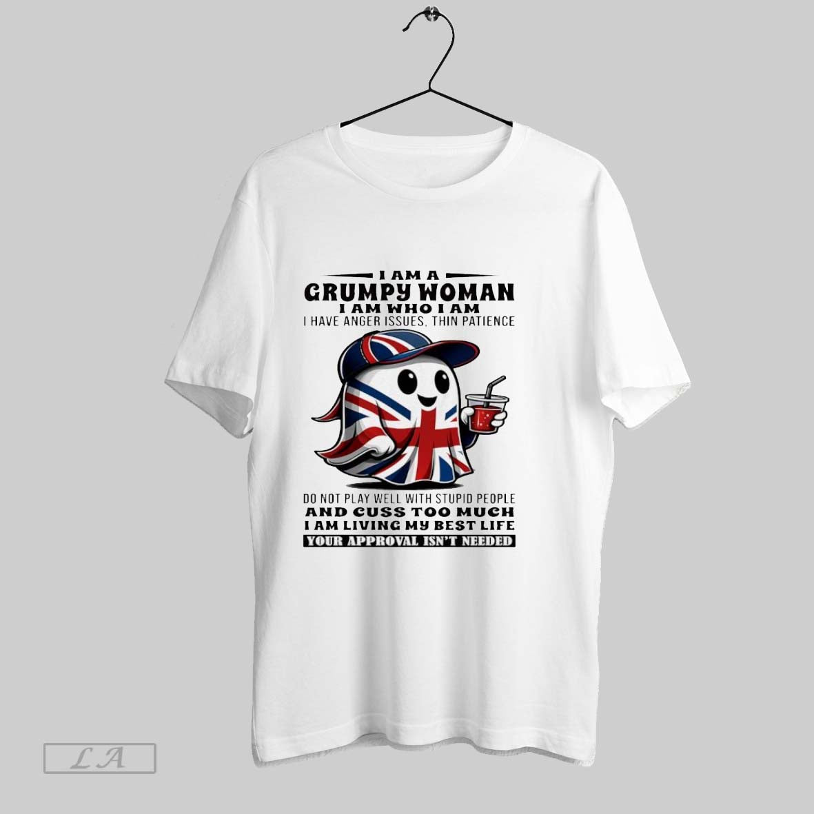 Original I Am Grumpy United Kingdom I Am Who I Am TShirt Exclusive