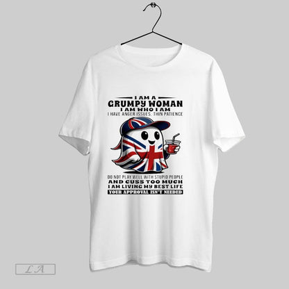 Original I Am Grumpy United Kingdom I Am Who I Am TShirt Exclusive