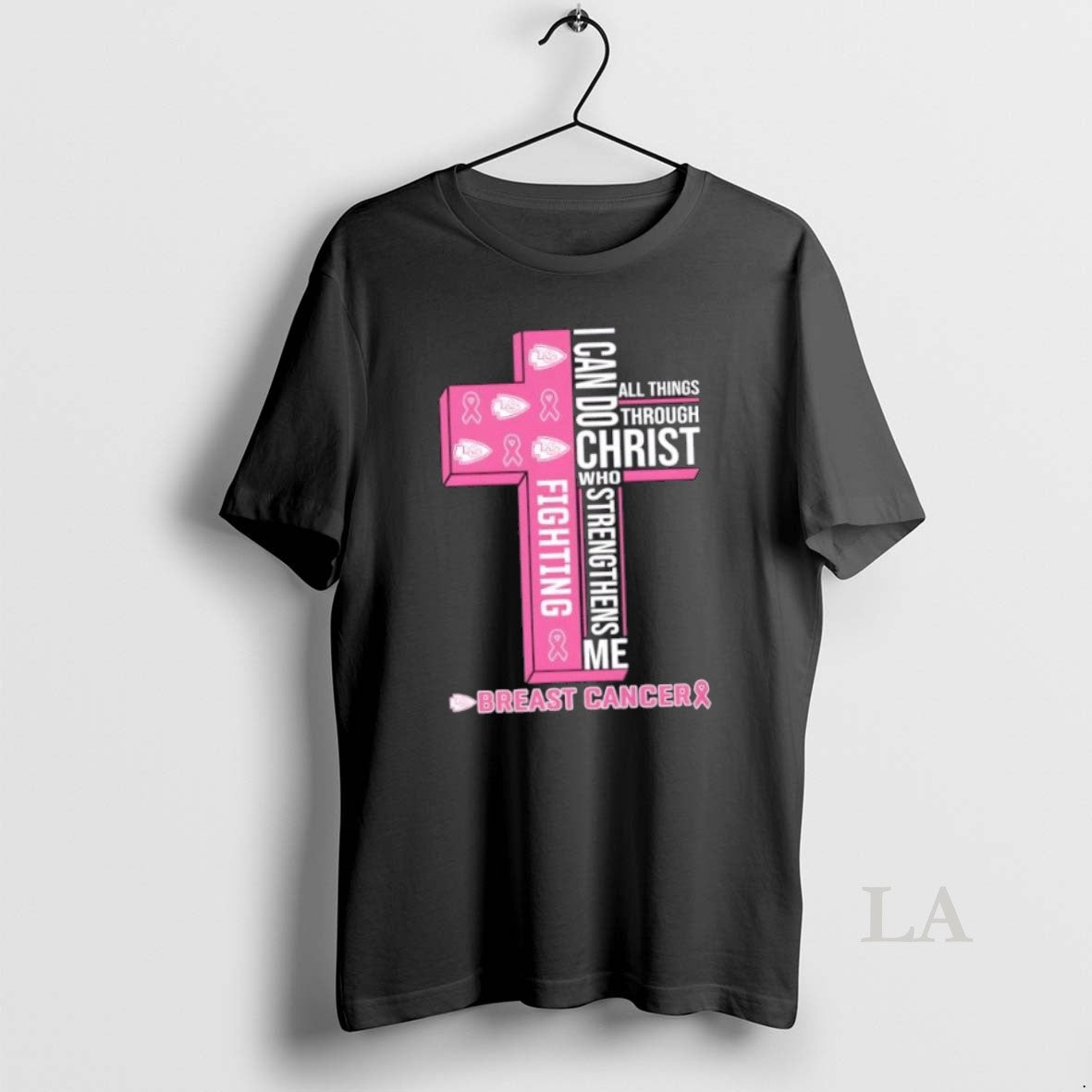 Original I Can Do All Things Through Christ Who Strengthens Me Breast
