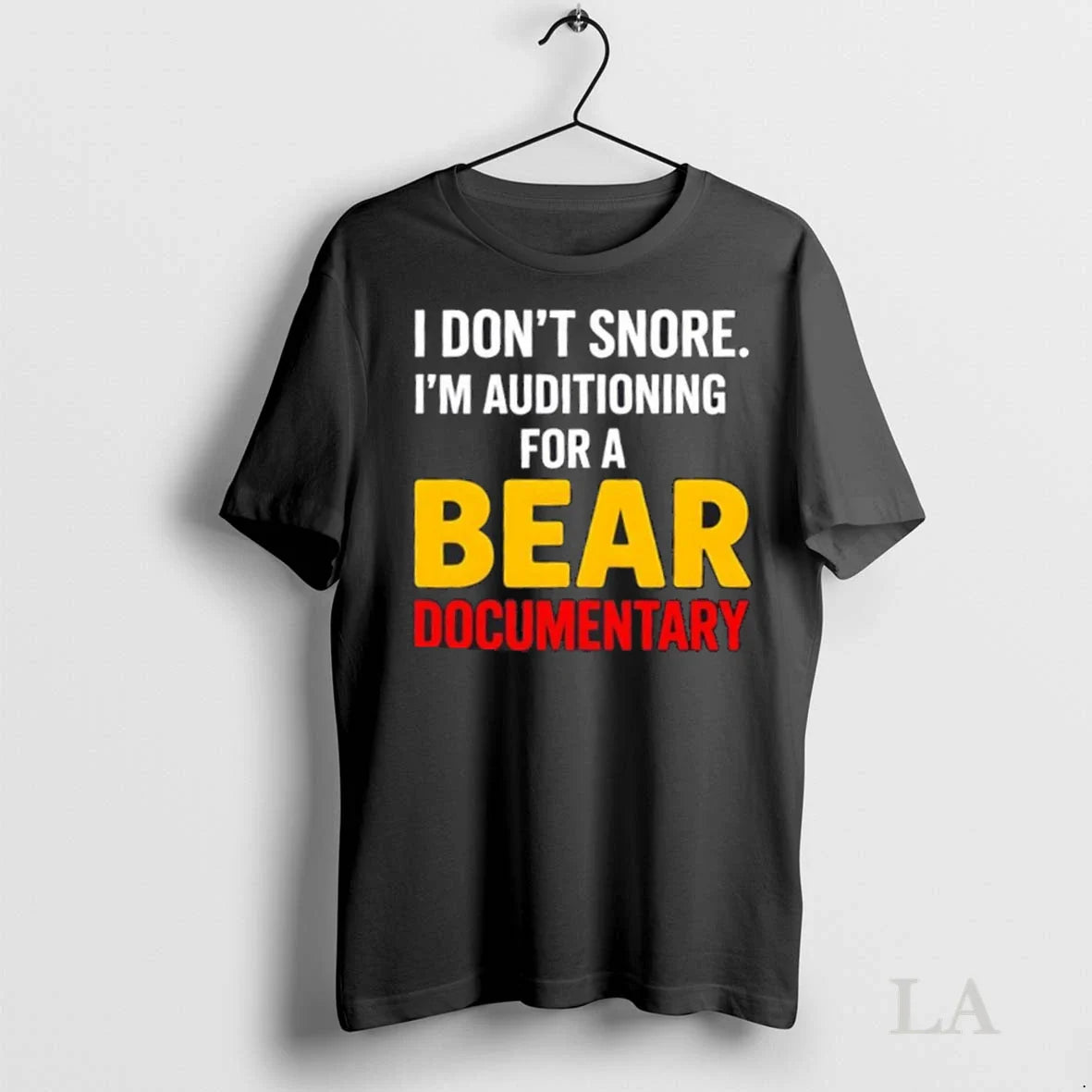 Original I Dont Snore Im Auditioning Bear Documentary Tank Top Unique