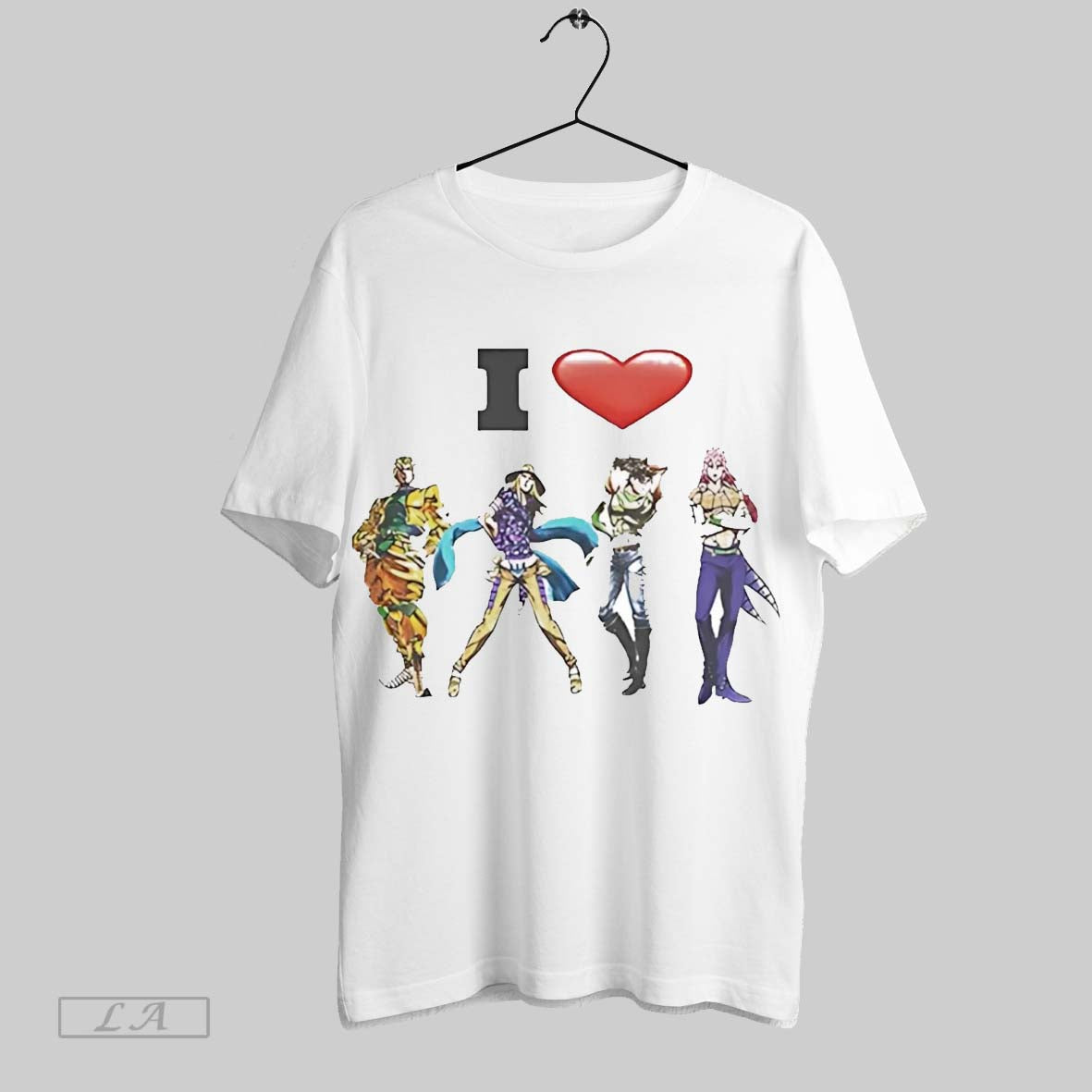 Original I Love Jojos Bizarre Adventure Shirt Elegant Design