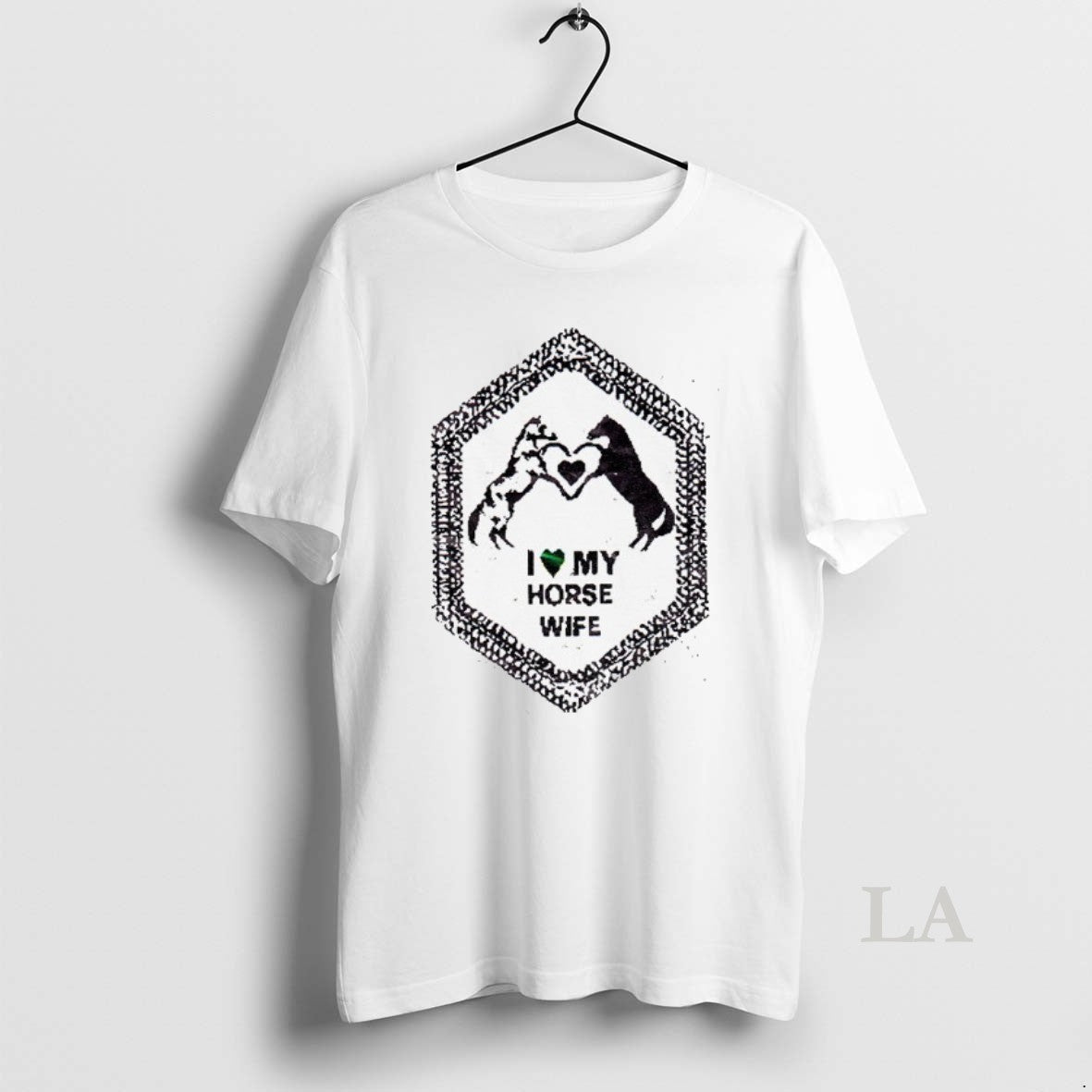 Original I Love My Horse Wife Long Sleeve Premium Design