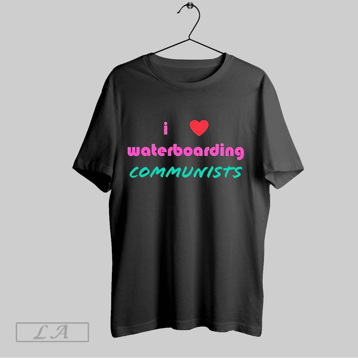 Original I Love Waterboarding Communists Sweatshirt Vintage Look