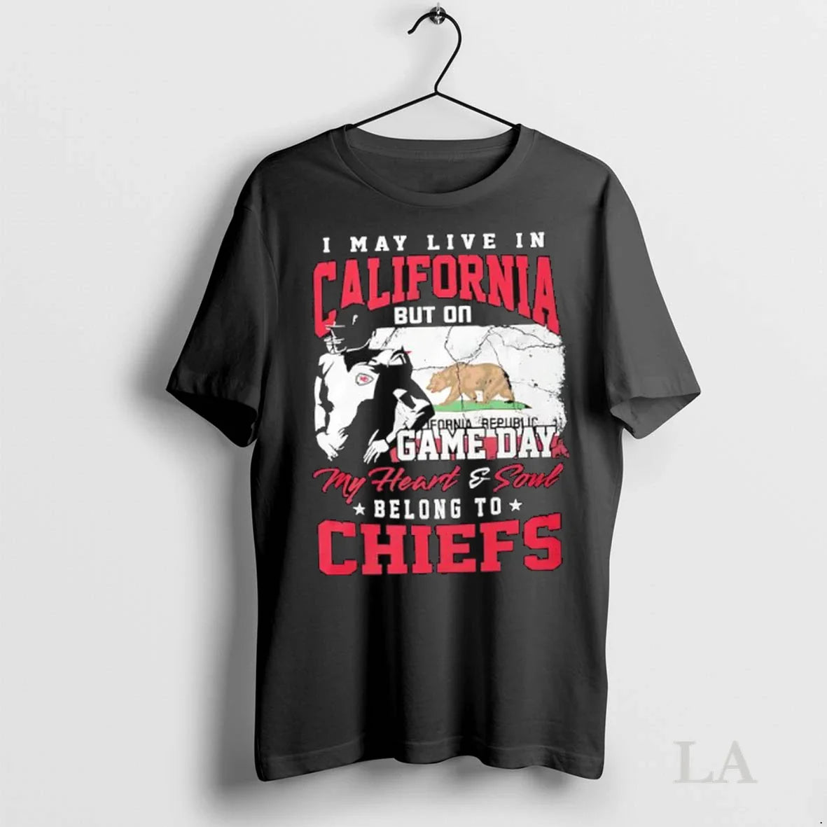 Original I May Live California But Game Day My Heart Soul Belong To