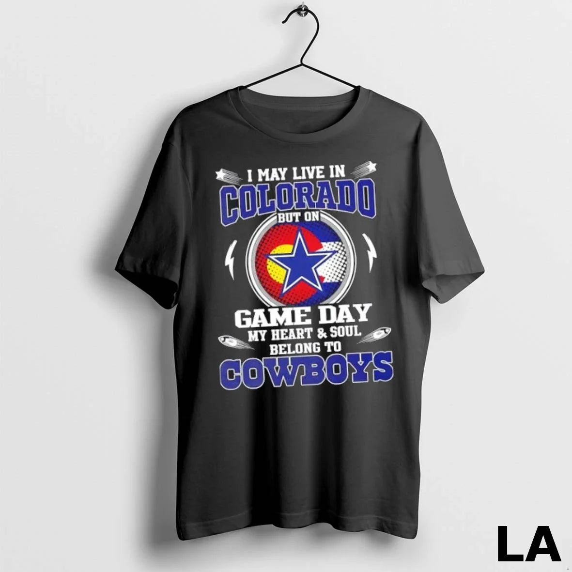 Original I May Live Colorado But Game Day My Heart And Soul Belongs