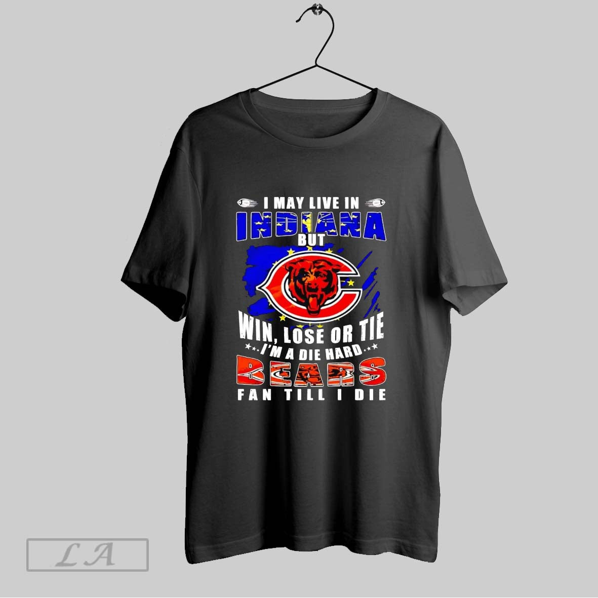 Original I May Live Indiana Win Lose Or Tie Im Die Hard Bears Tank