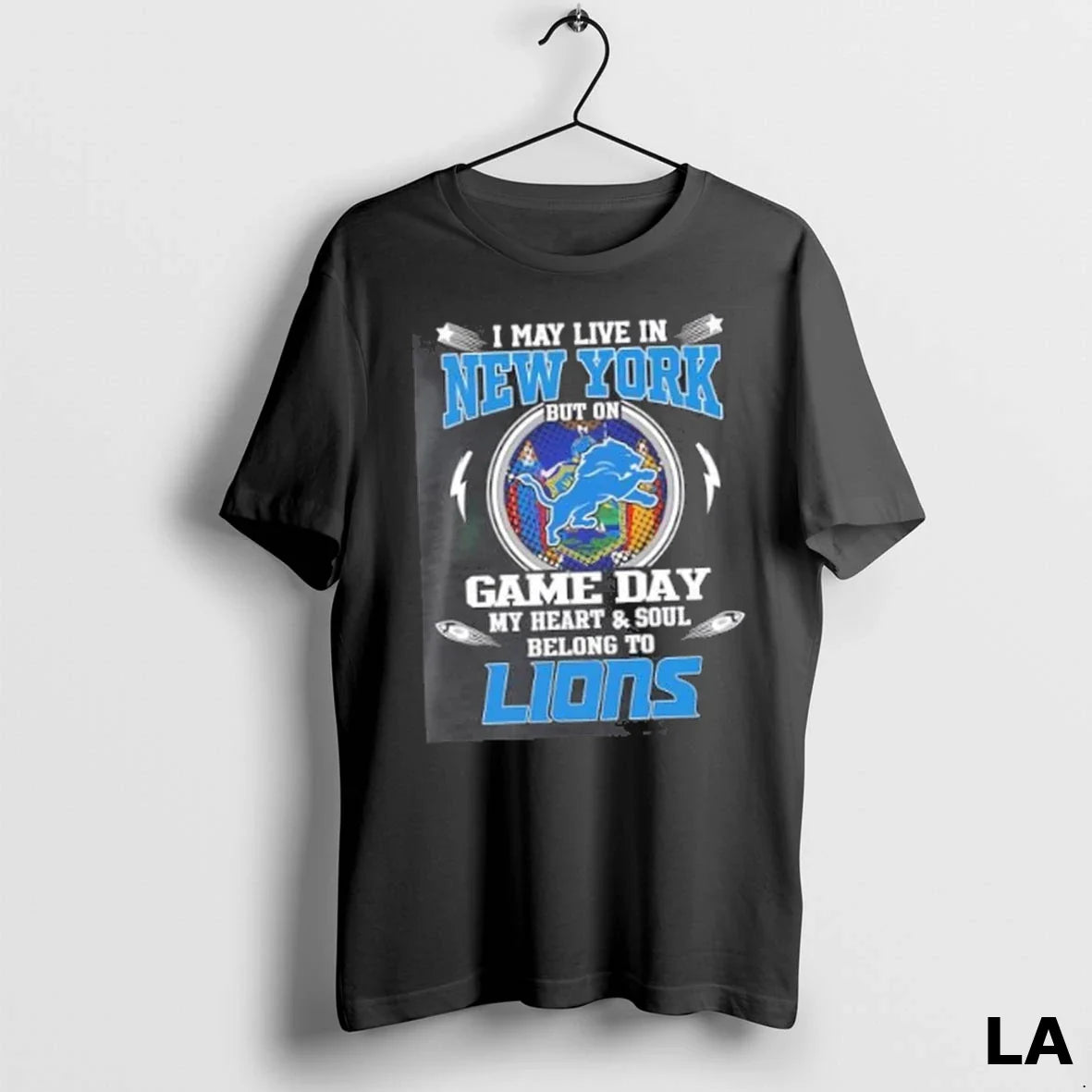 Original I May Live New York But Game Day My Heart And Soul Tank Top