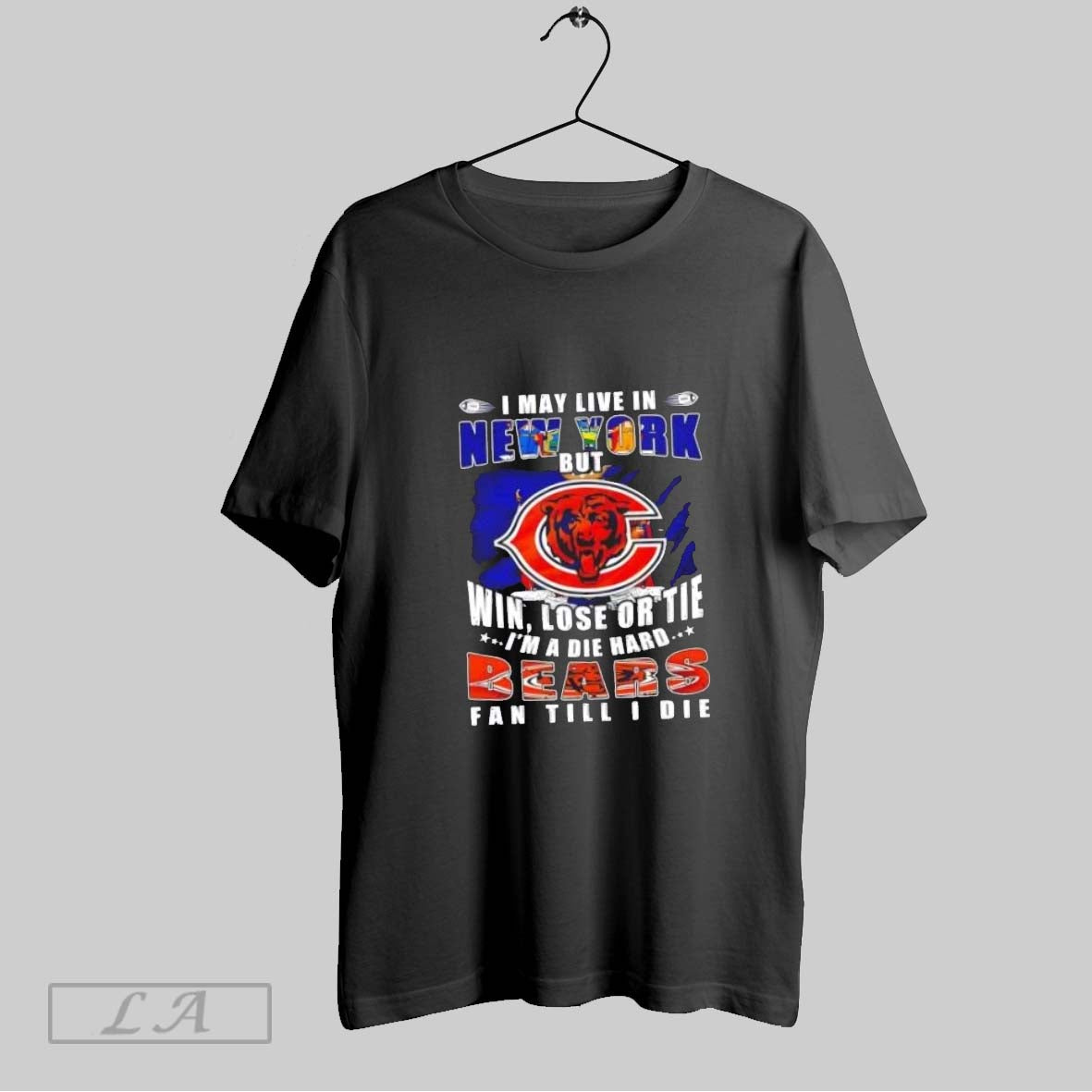 Original I May Live New York But Win Lose Or Tie Im Die Hoodie