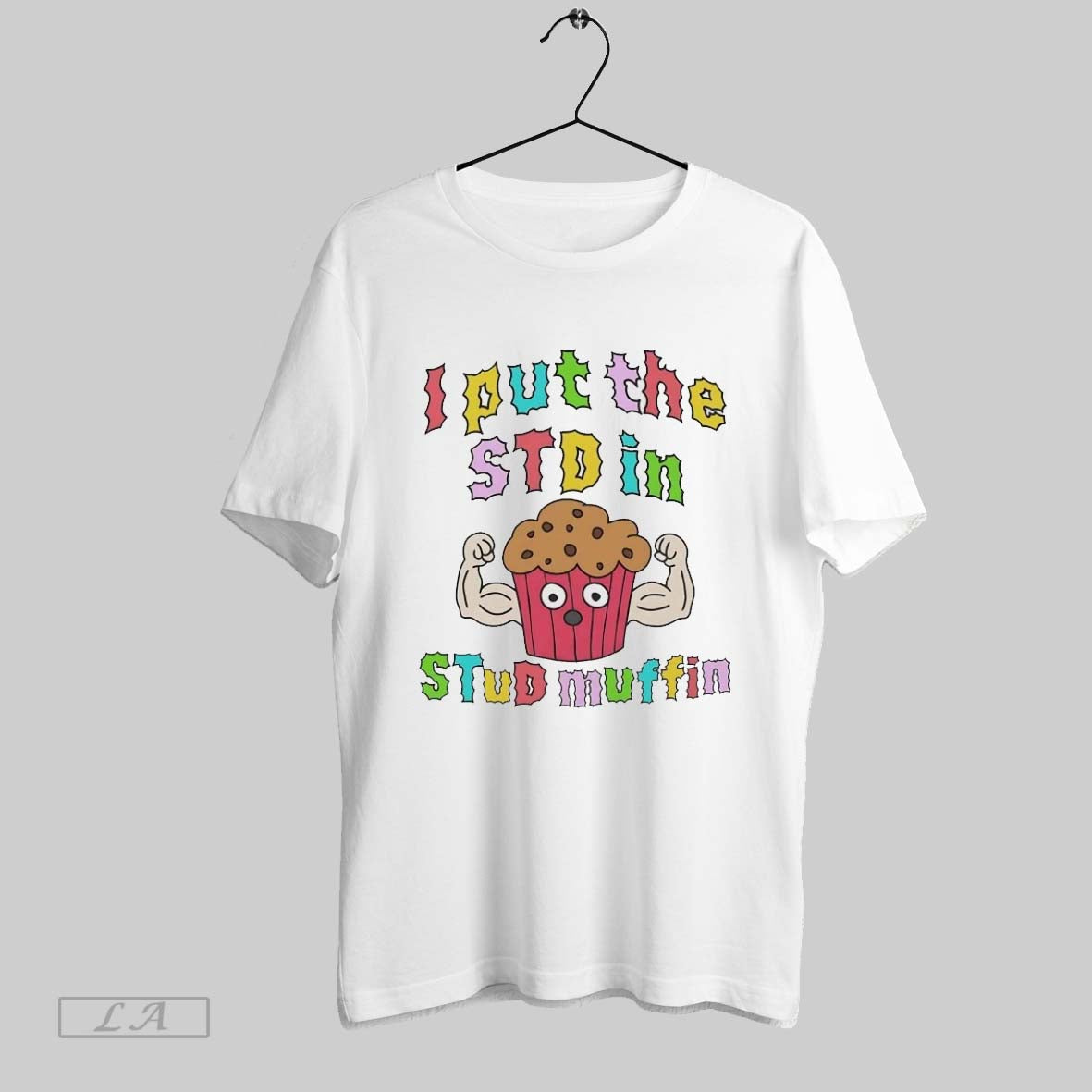 Original I Put Std Stud Muffin Flexing Muscle TShirt Premium Style
