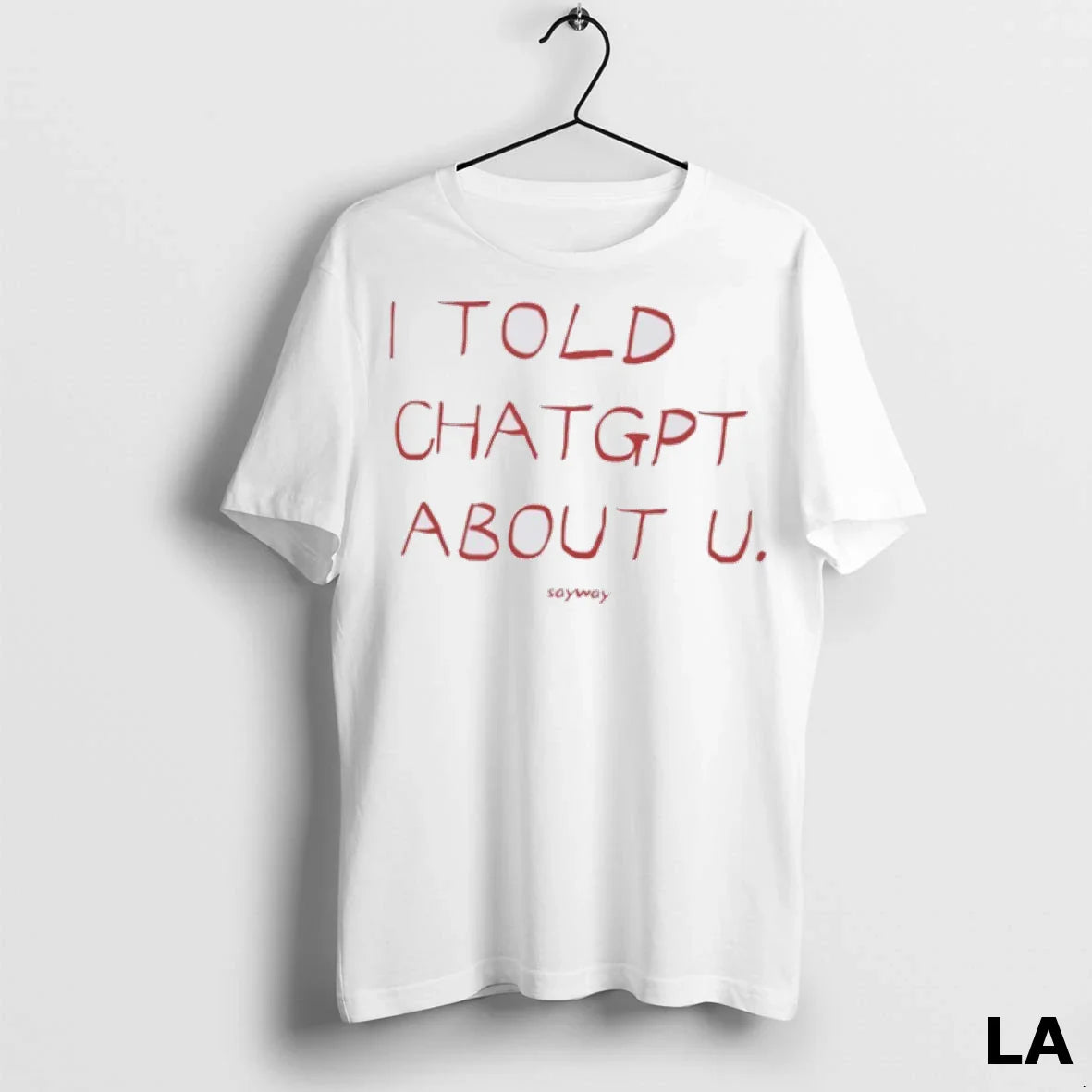 Original I Told Chatgpt About You Tank Top Trendy Art