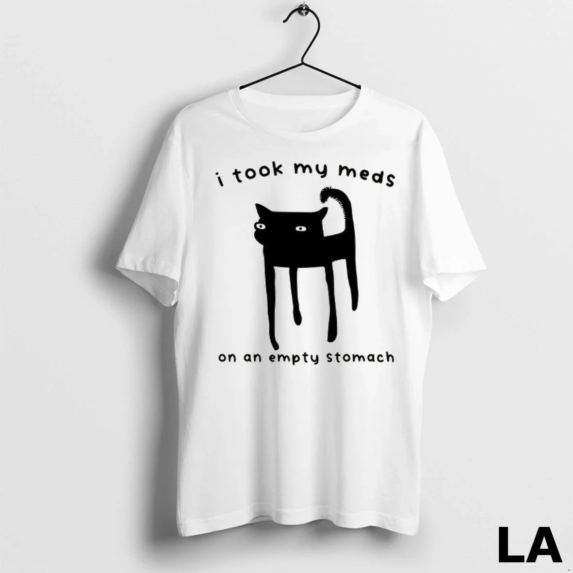 Original I Took My Meds Empty Stomach Tank Top Vintage Look
