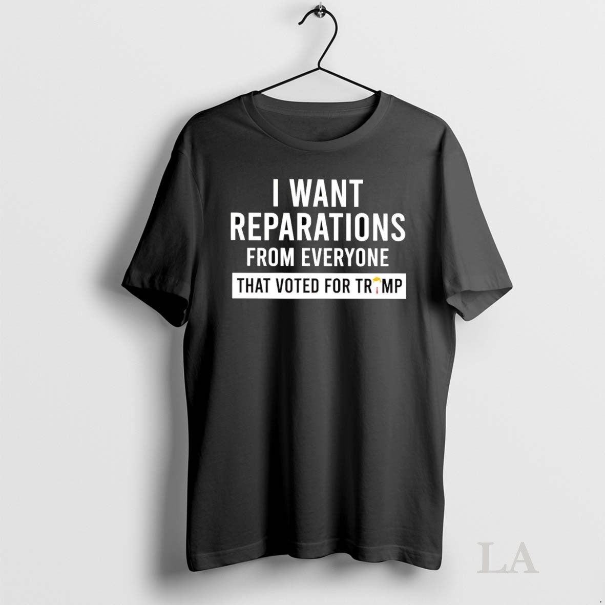 Original I Want Reparations From Everyone That Voted Trump Shirt