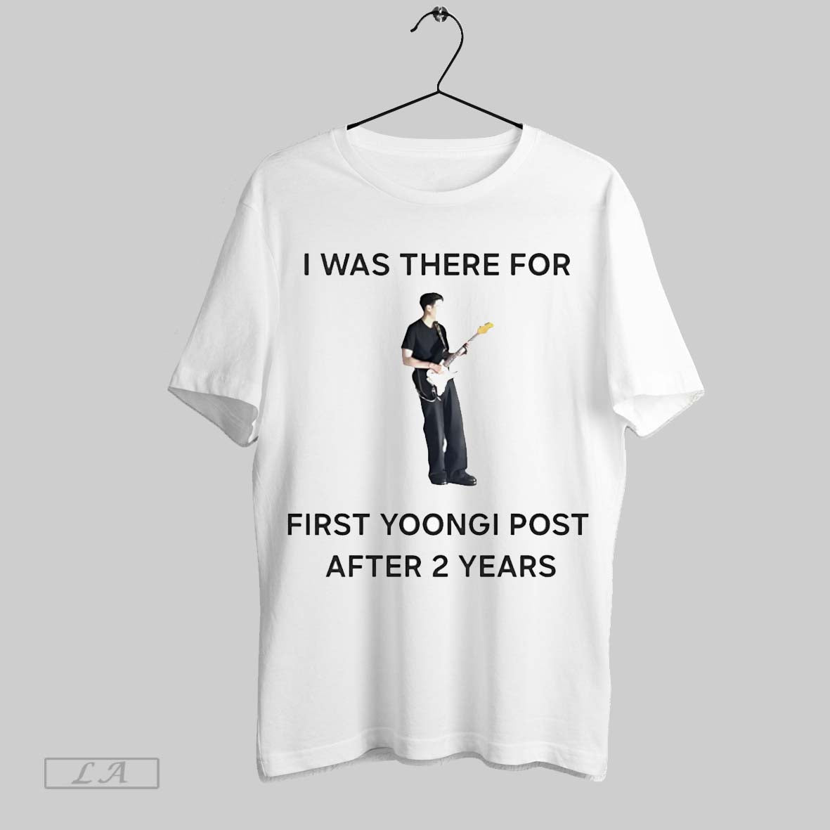 Original I Was There First Yoongi Post After 2 Years Tee Exclusive