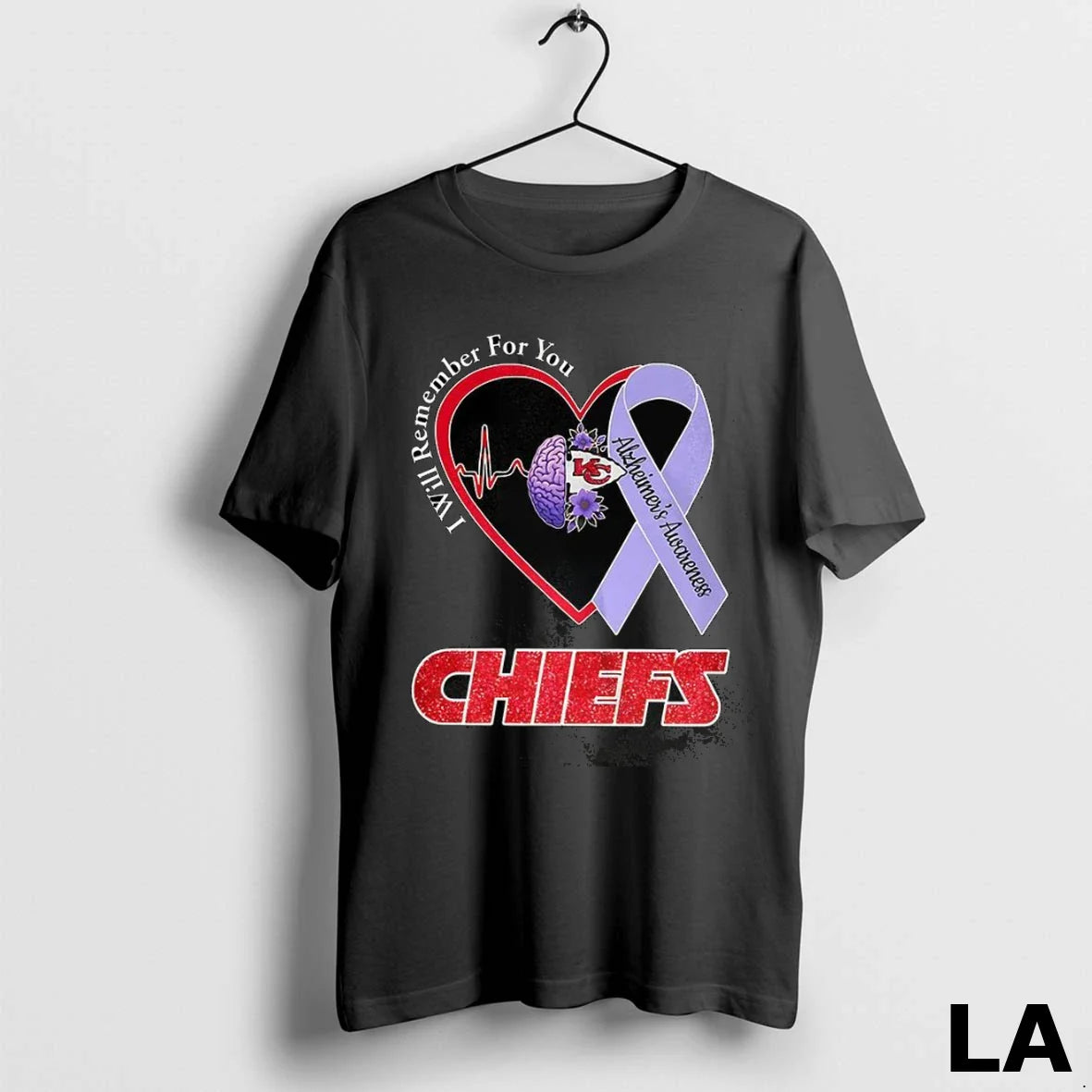 Original I Will Remember You Alzheimers Awareness Kansas City Chiefs