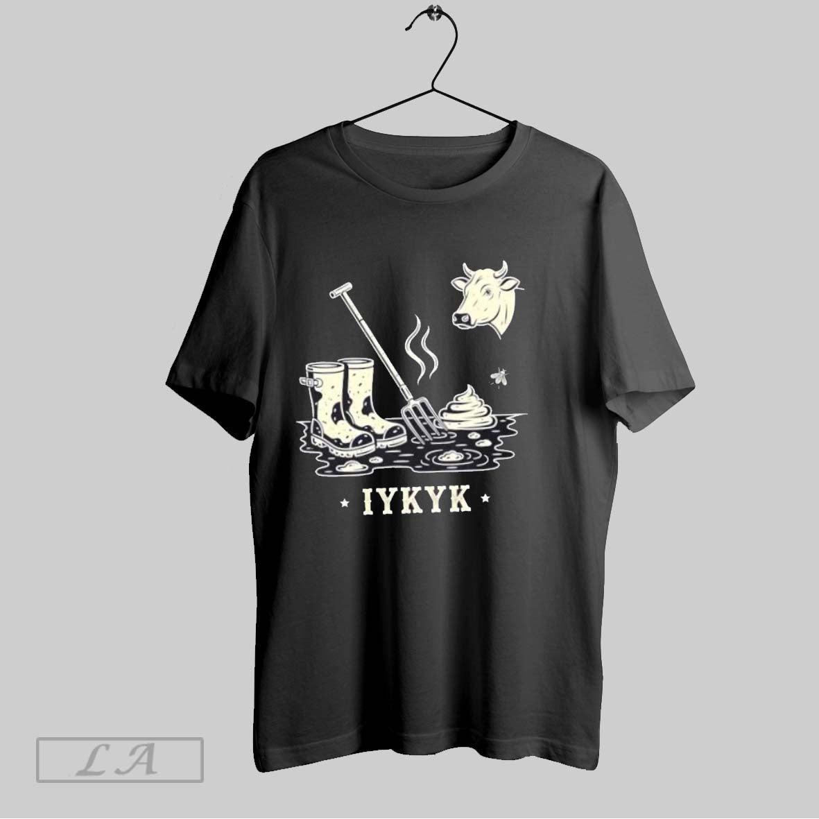Original Iykyk Muddy Boots Cow Long Sleeve Exclusive Look