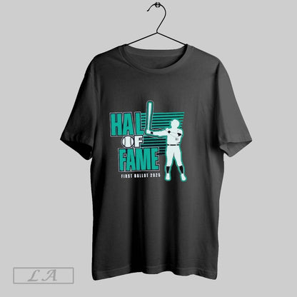 Original Ichiro Suzuki First Ballot 2025 Hall Fame TShirt Elegant Gift