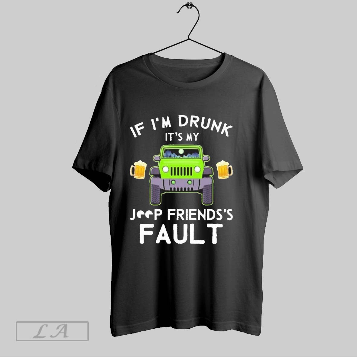 Original If Im Drunk Loop Friends Faul Tee Retro Design