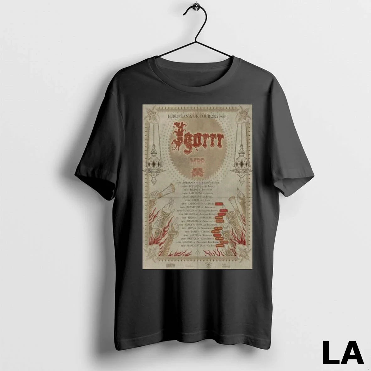 Original Igorrr Tour Eu Uk 2025 Long Sleve Sweatshirt Vintage Gift