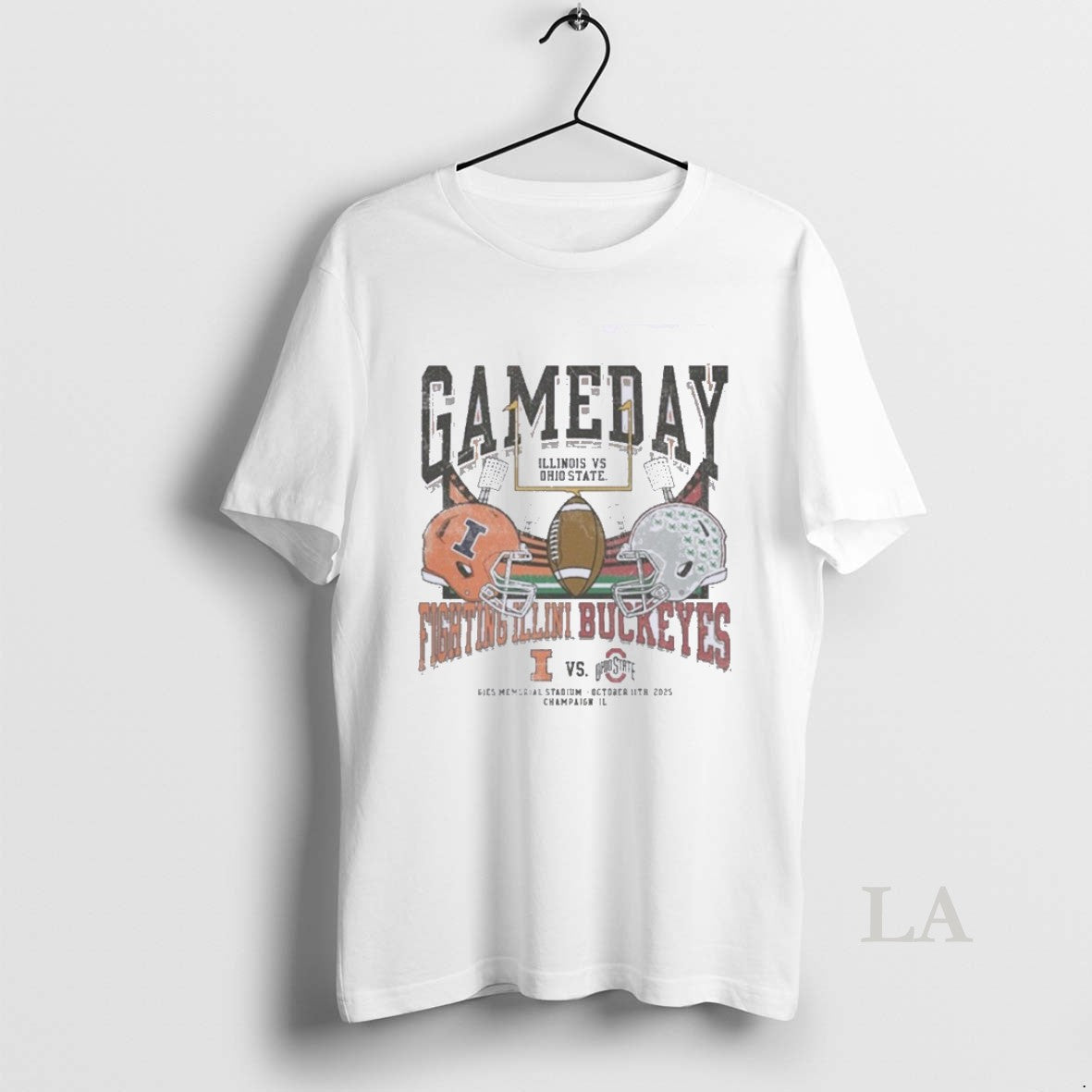 Original Illinois Fighting Illini Vs Ohio State Buckeyes 2025 Gameday