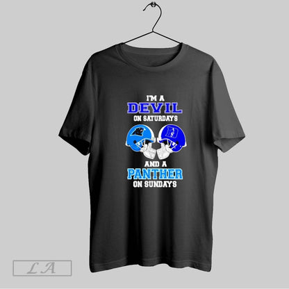 Original Im Duke Blue Devils Saturdays And Carolina Panthers Sundays