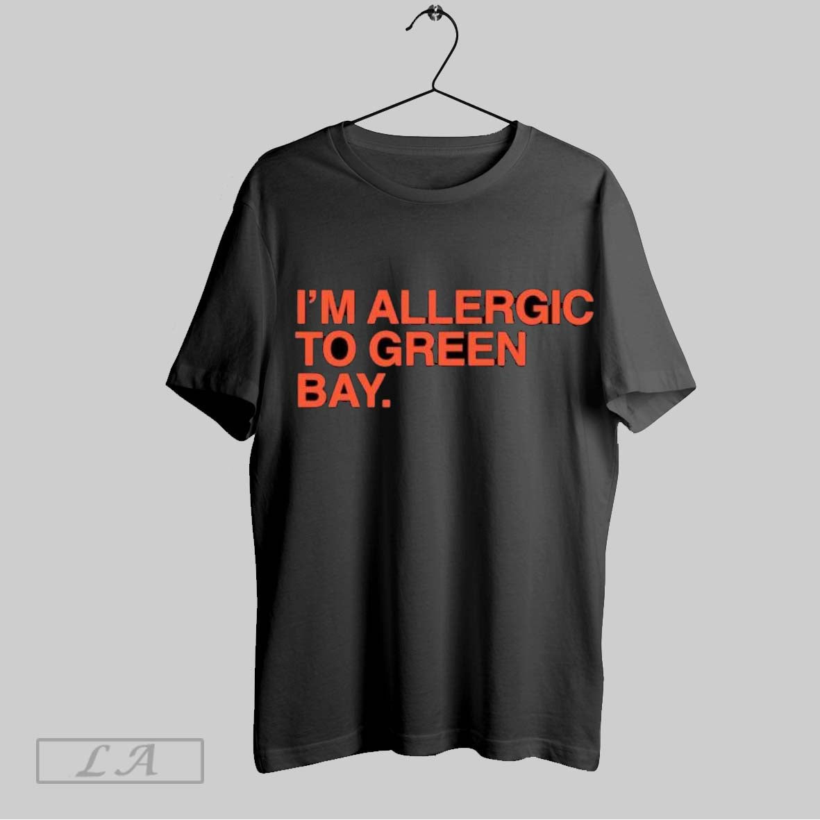 Original Im Allergic To Green Bay Tee Vintage Design