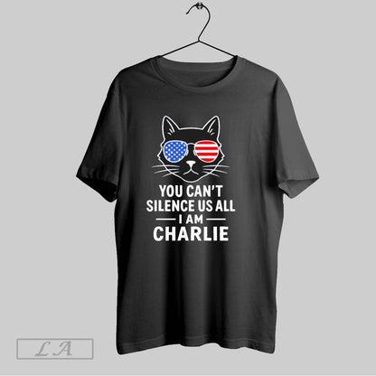 Original Im Charlie Kirk You Cant Silence Us All Ca Hoodie Elegant