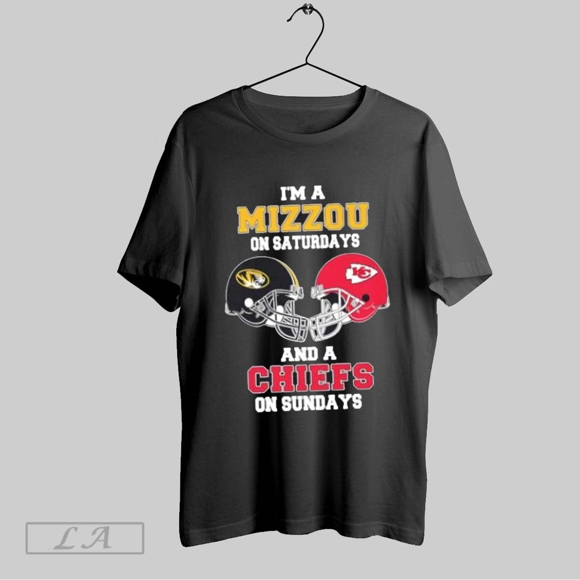 Original Im Mizzou Saturdays And Chiefs Sundays Football Helmet