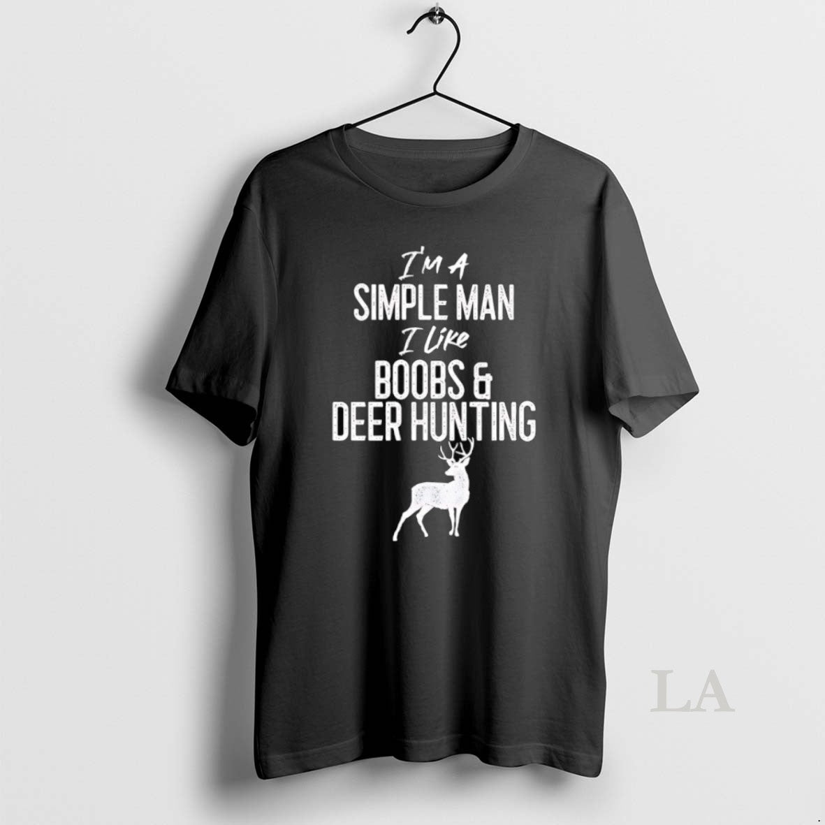 Original Im Simple I Like Boobs And Deer Hunting Tank Top Authentic