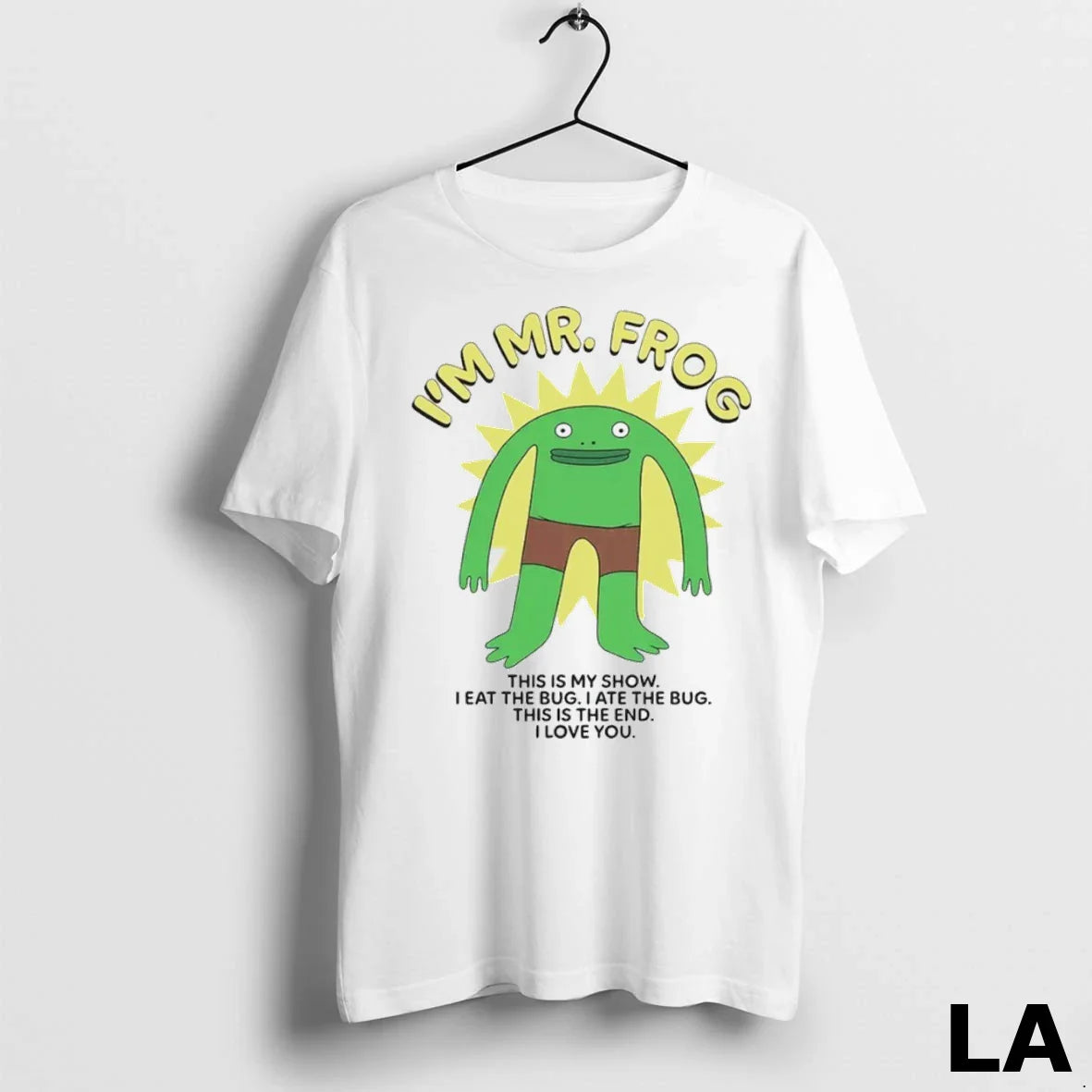 Original Im Mr Frog This Is My Show I Eat Bug I Ate Hoodie Trendy Art