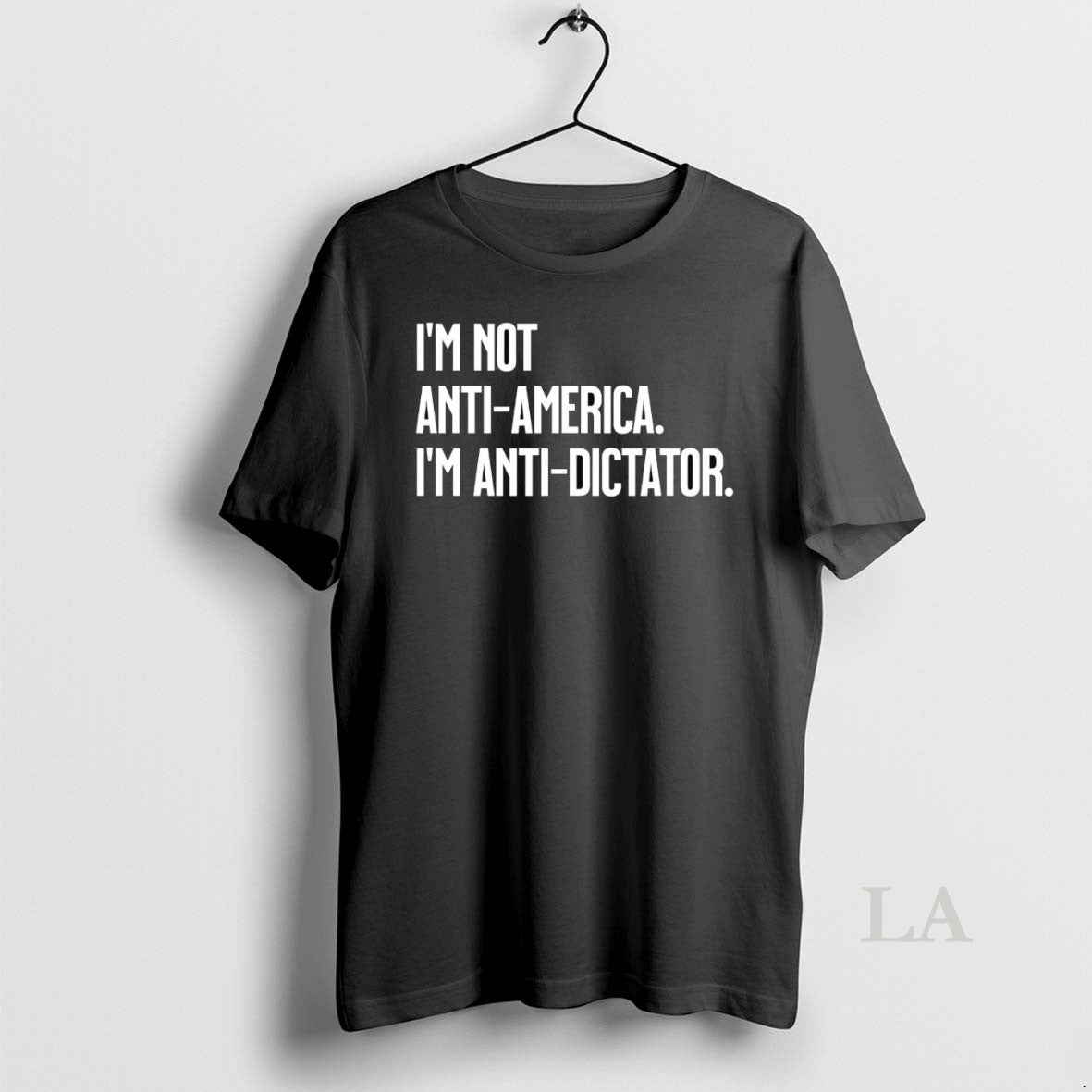 Original Im Not Anti America Im Anti Dictator Tank Top Vintage Apparel