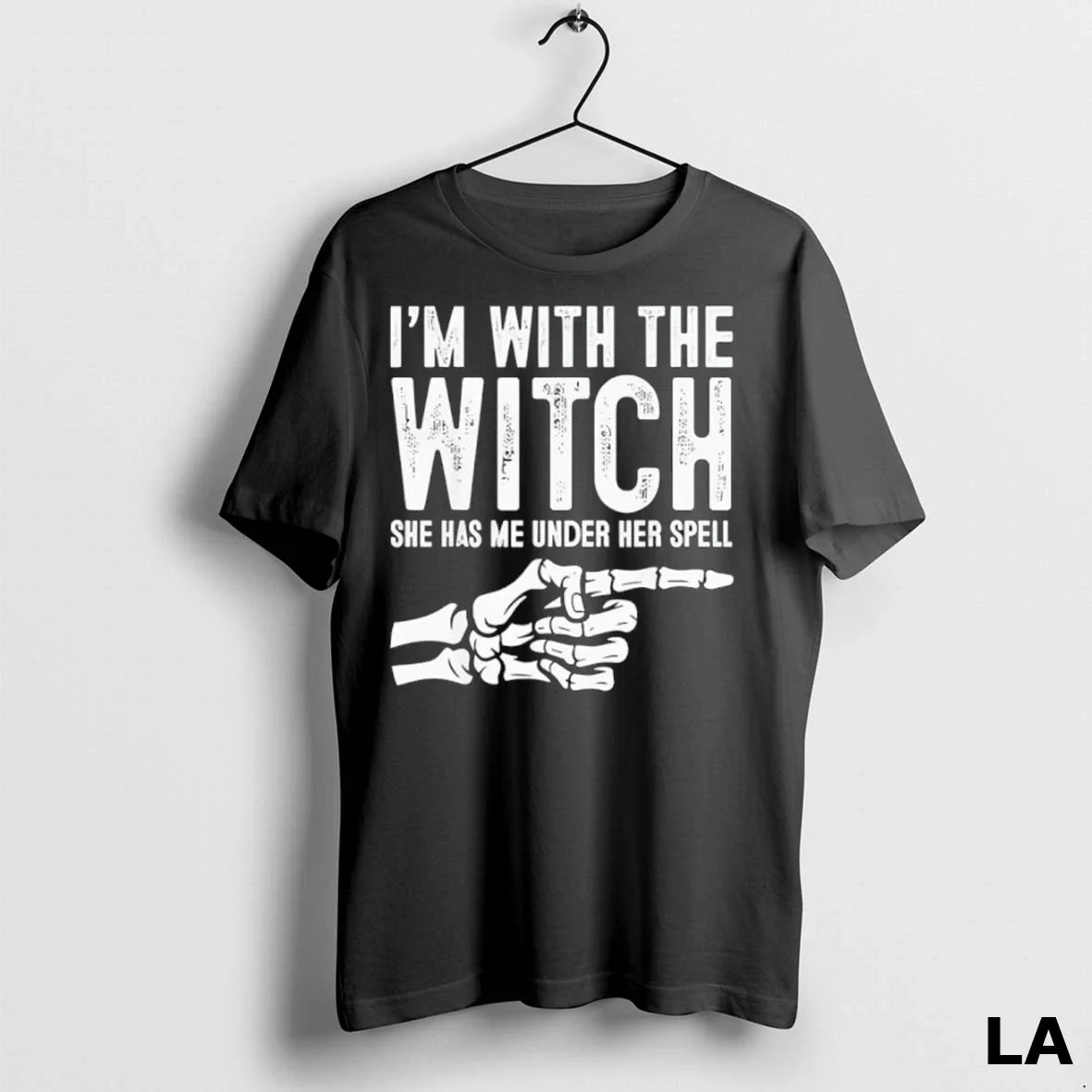 Original Im Witch She Has Me Under Her Spell Halloween Couple Costume