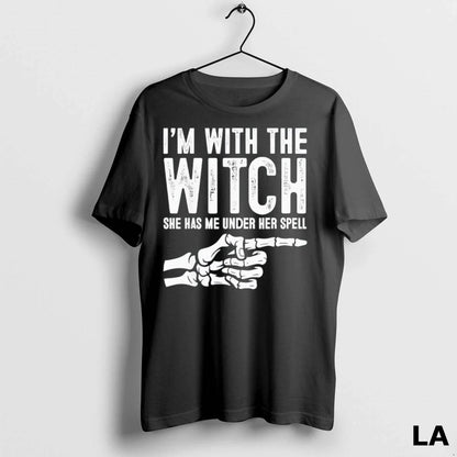 Original Im Witch She Has Me Under Her Spell Halloween Couple Costume