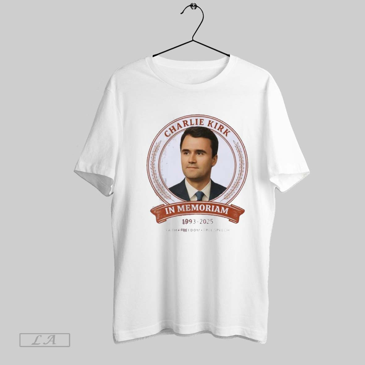 Original Memoriam Charlie Kirk 1993 2025 Faith Freedom Free Speech